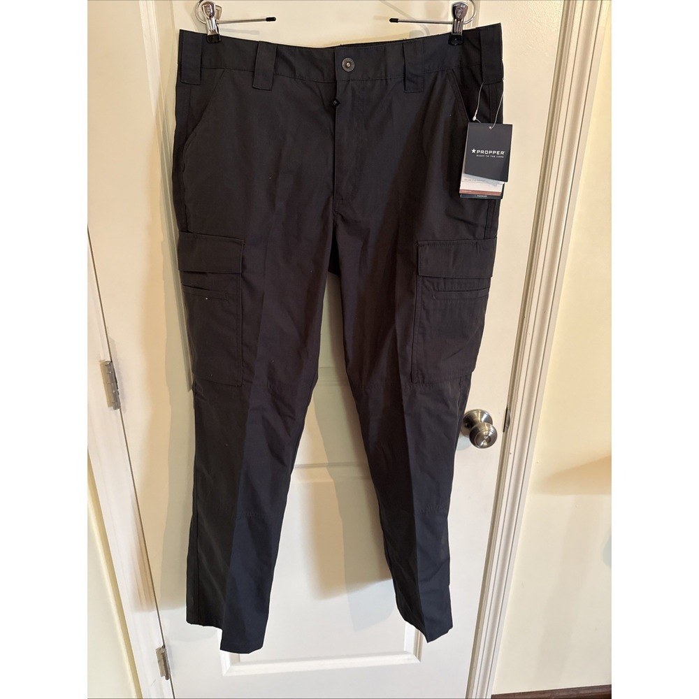 PROPPER WOMENS REVTAC CARGO PANTS Charcoal Gray  Size 14R NWT